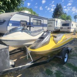Jet Ski And Trailer