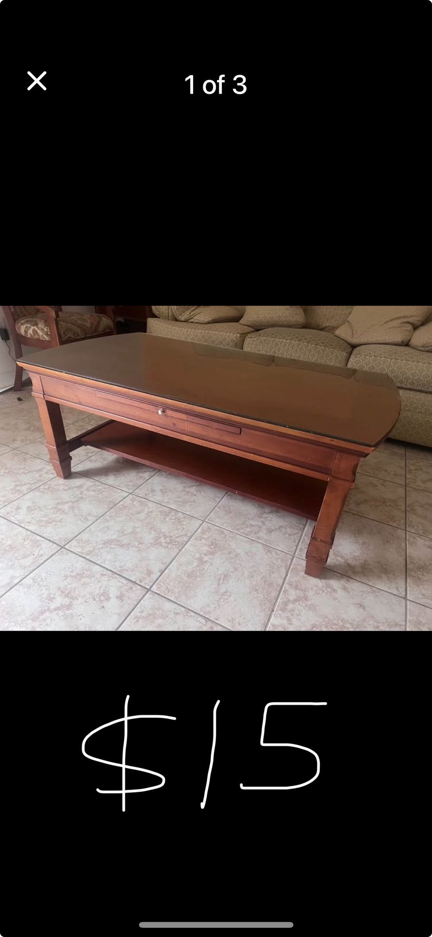 Wood Coffee Table