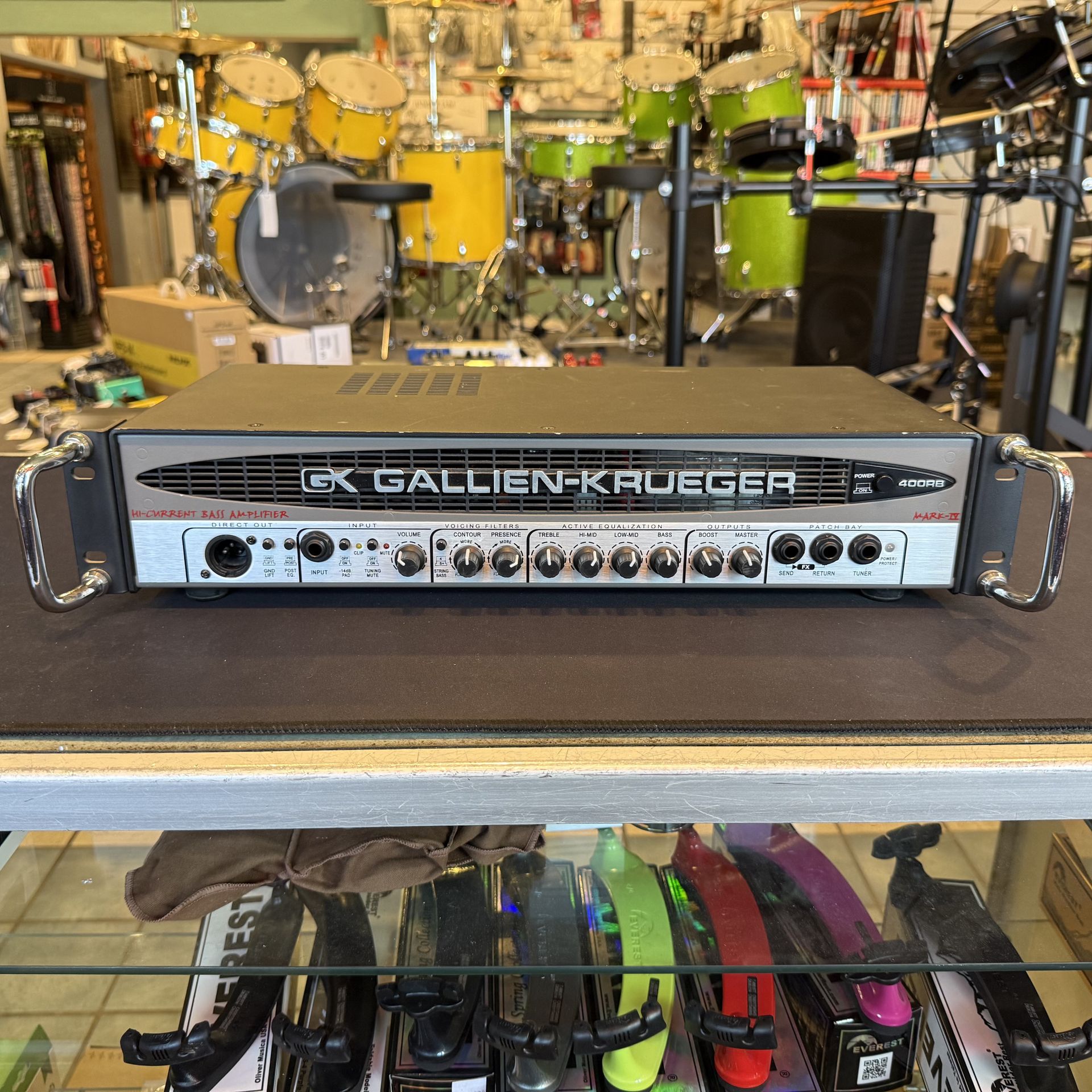 Gallien-Krueger 400RB-IV 280 Watt Solid State Bass Amplifier Head for ...