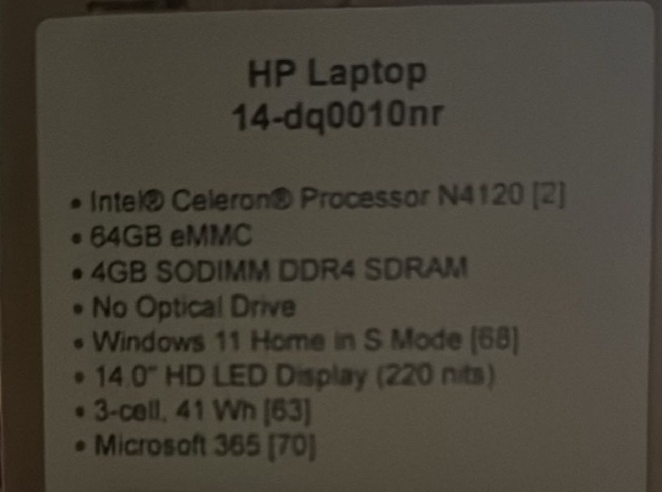 Hp Touch Screen Laptop & Cannon Wireless Printer
