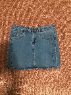 Denim skirt