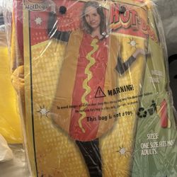 Adult Hot Dog Costume