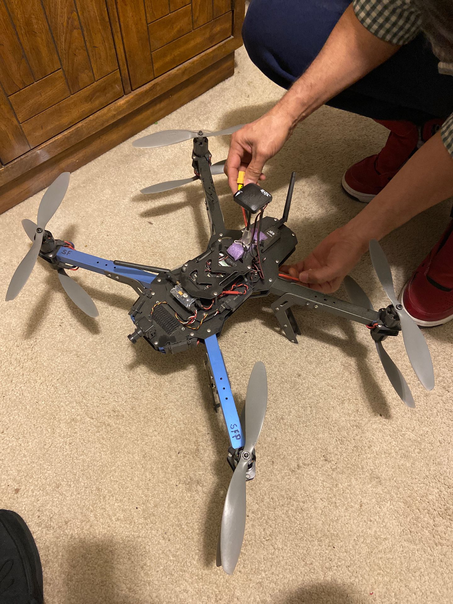 3dr x8 drone with remote