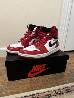 Jordan 1 Bloodlines (Painted To Look Like Chicagos)