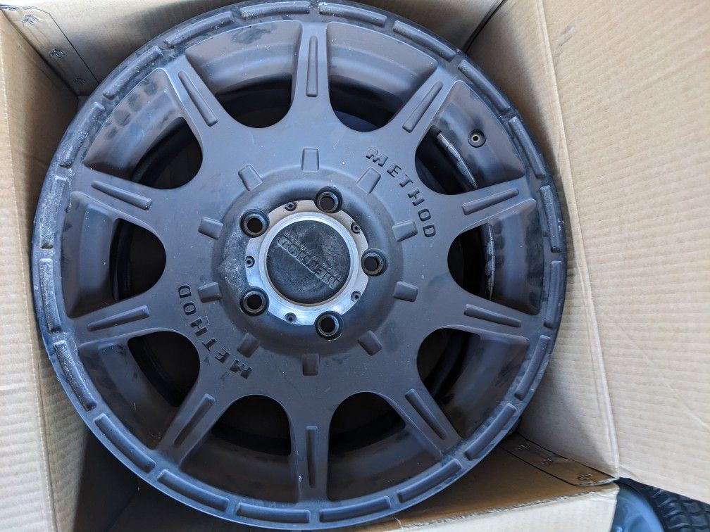 Method Wheels 5x139.7 17x8.5