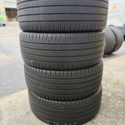 V530  245 45 21 104V  Pirelli Scorpion MS  4 Used Tires 75% Life 