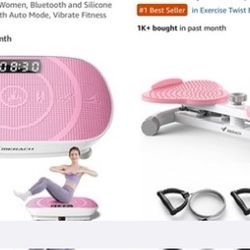 Vibration Plate & Ab Twister Bundle