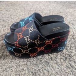 Gucci Platform Slides
