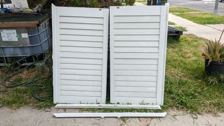 Craftsman Style White Shutters