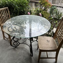 Table & 2 Chairs $95