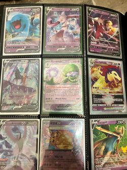 Pokémon card lot binder