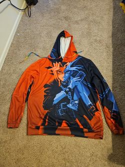 Hoodie Anime Adult Unisex Red Size L