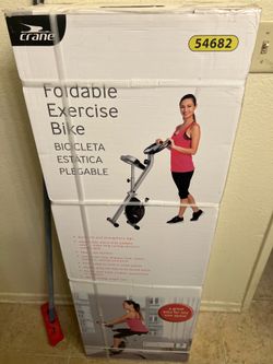 Crane foldable exercise bike