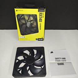 Corsair iCUE LINK RX140 140mm PWM Single Fan Expansion 140mm x 25mm