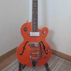 2006 Epiphone Wildkat With Bigsby And Original Case