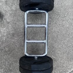 Tricep bar And Weights