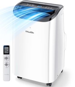 KoolSiln 12,000 BTU Portable Air Conditioner – Cools Up to 550 Sq Ft + Remote