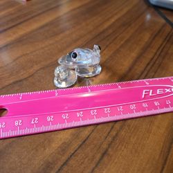 Swarovski Crystal Frog