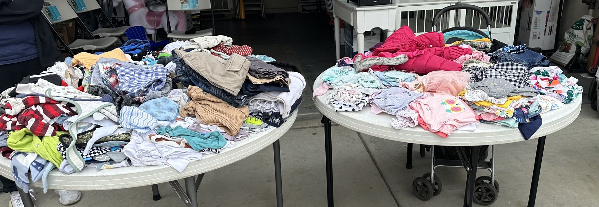 Free Clothes  Infant/toddler . Woman’s Medium, Small Clothes 