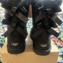 UGG Ribbon Boots 