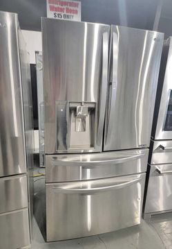 LG 4 Door Stainless Steel Refrigerator
