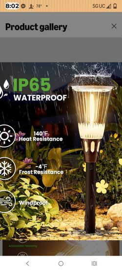 Outdoor Solar Torch Path Light(os)