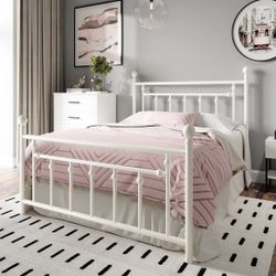 White Bed Frame 