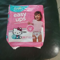Pampers Easy Ups Training Underwear Size 2t 3t