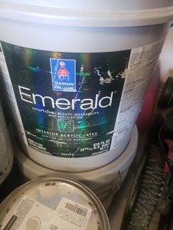 5 Gallon Paint Sherwin Williams Unused