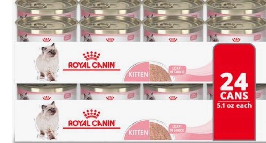 24 Case Of Royal Canin Feline Wet Cat Food, 5.1-oz can (loaf In Sauce)