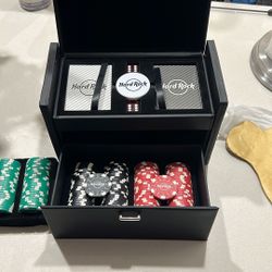 Hard Rock Poker Set – New, Unused, Complete