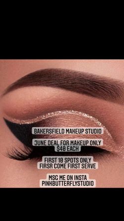Makeup $40 Only InstGrm PinkButterfly Studio