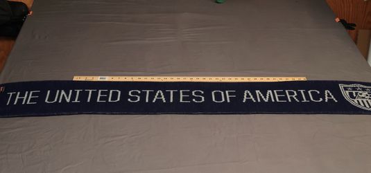 USA soccer scarf
