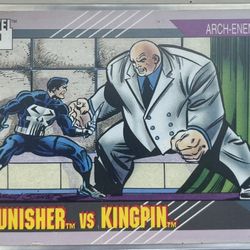 Punisher Versus Kingpin Trading Card 1991