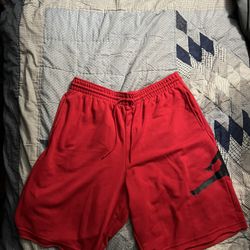Jordan Men's Gym Red Jumpman Air Fleece Shorts size XL