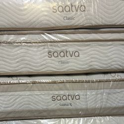 Luxury Saatva & Tempur-Pedic Mattresses – 50-80% Off!     •    Brand New, Minor Blemishes (Nothing That Affects Comfort)     •    King, Queen, Full, T