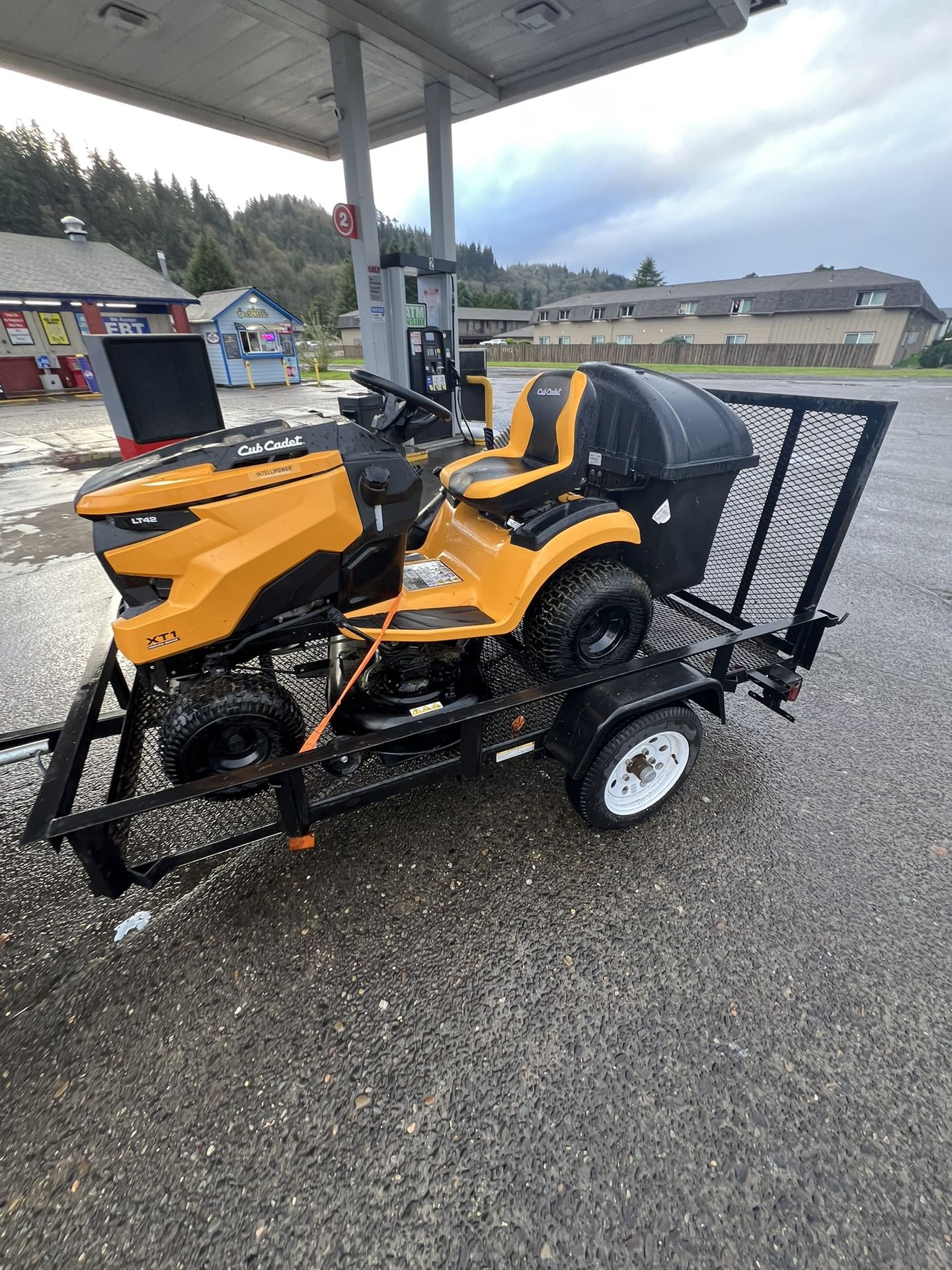 Xt1 Cub Cadet Riding Mower Bagger System 