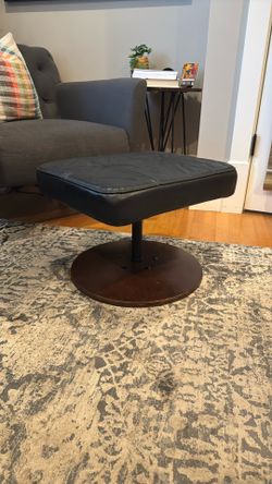 Footstool Mid Century Modern Look