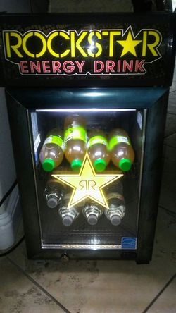 A small rock star refrigerator