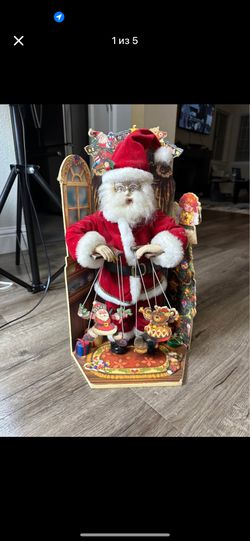 Music Vintage Santa Claus