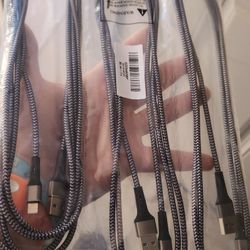 Apple iPhone Charger Cables Fast Charge 10 Ft Long