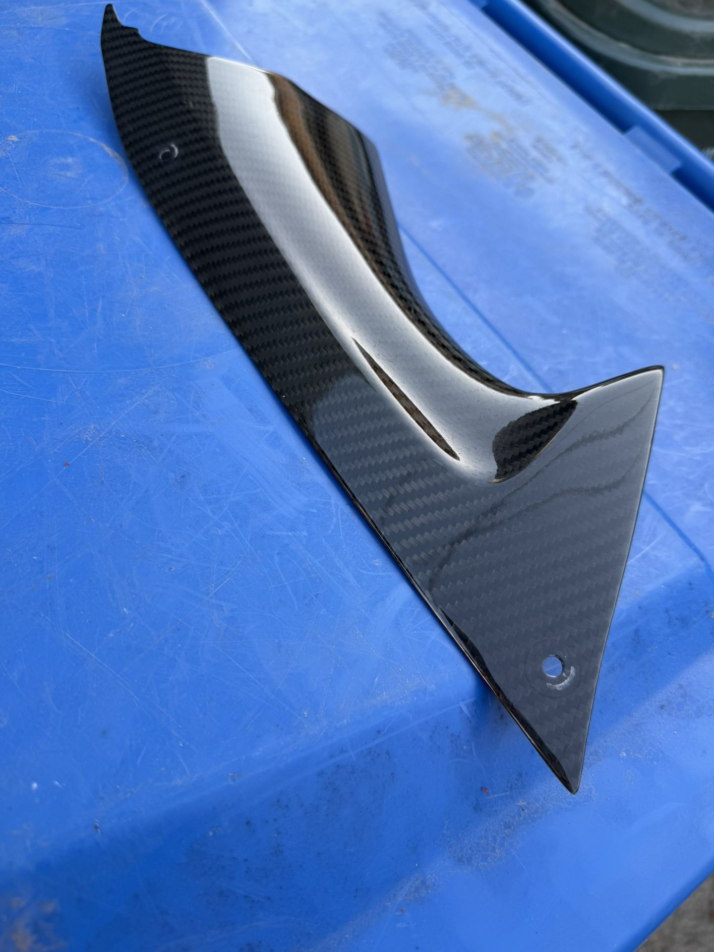 Yahmaha R6 08’-16’ Carbon Fiber dash panel left side only