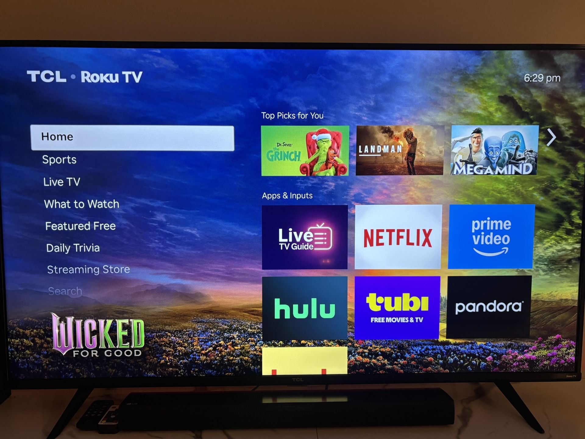 TCL 55 Inch Roku TV 