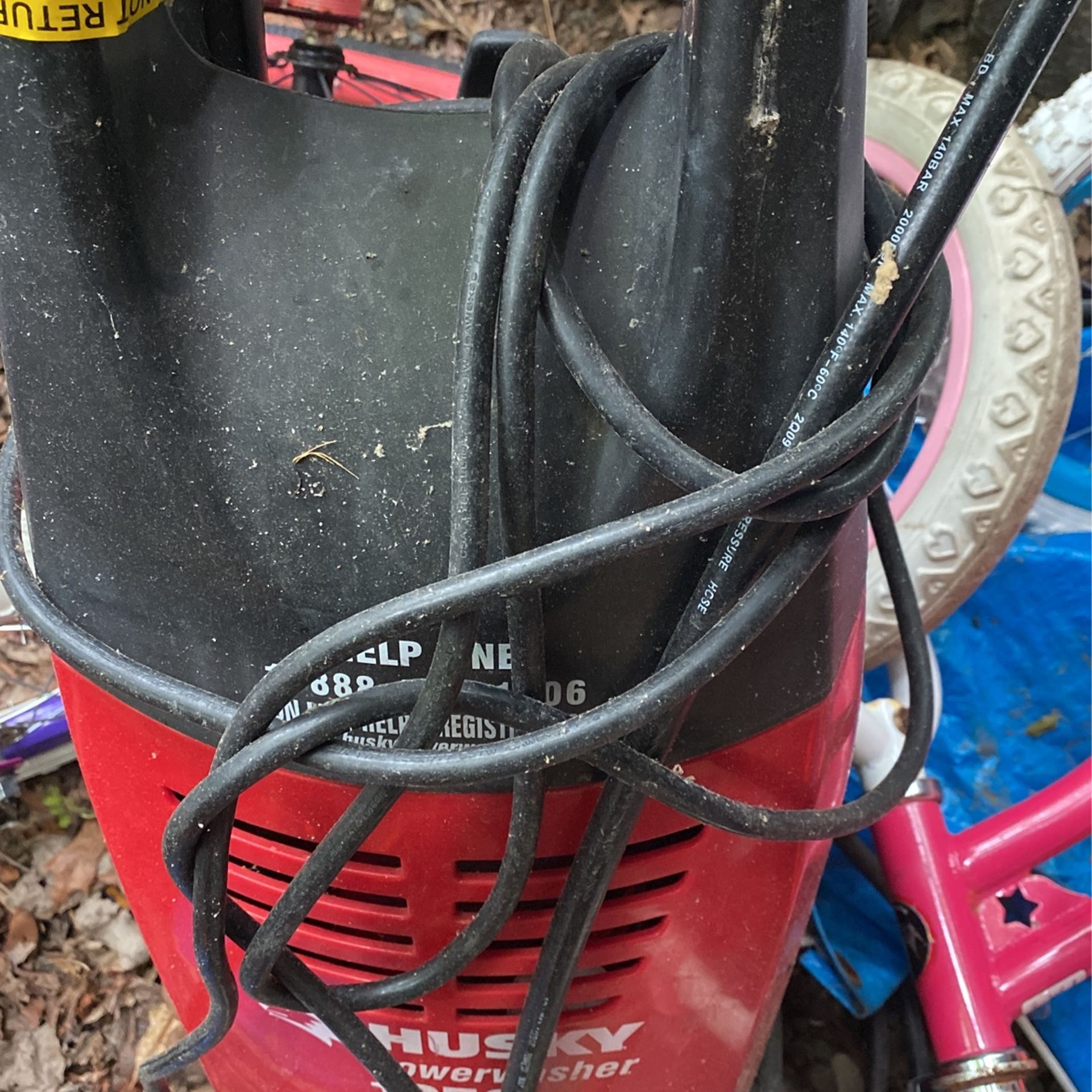 Husky 1650 Psi Pressure Washer