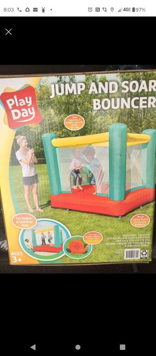 Kids/Toddler Bouncer New In The Box $150 Obo ...Pick Up East Side Of Pueblo 