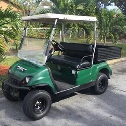 2006 GREEN GAS Yamaha UTILITY DUMP 2 seat passenger Golf Cart