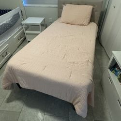 Full Twin Bed With Mattress