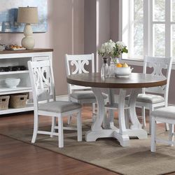 Dining Table Set With 4 Chairs 