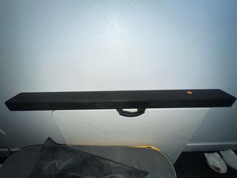 Black Samsung Soundbar Speaker