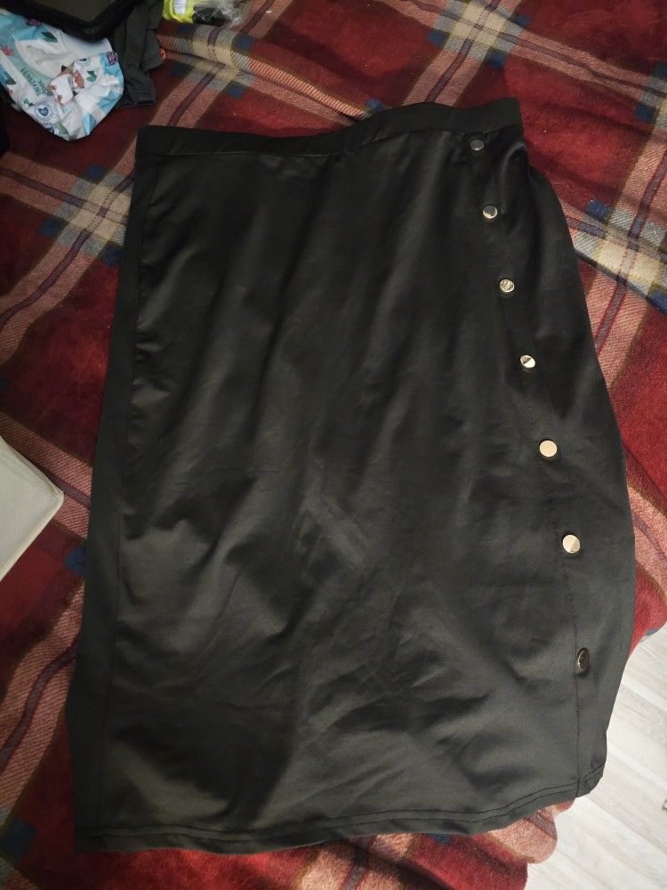 Plus Size Pencil Skirt